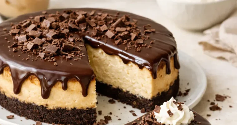Baileys Cheesecake mit Schoko-Ganache