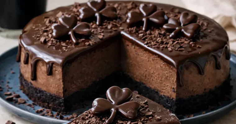 Guinness Schokoladen Cheesecake – cremig und intensiv