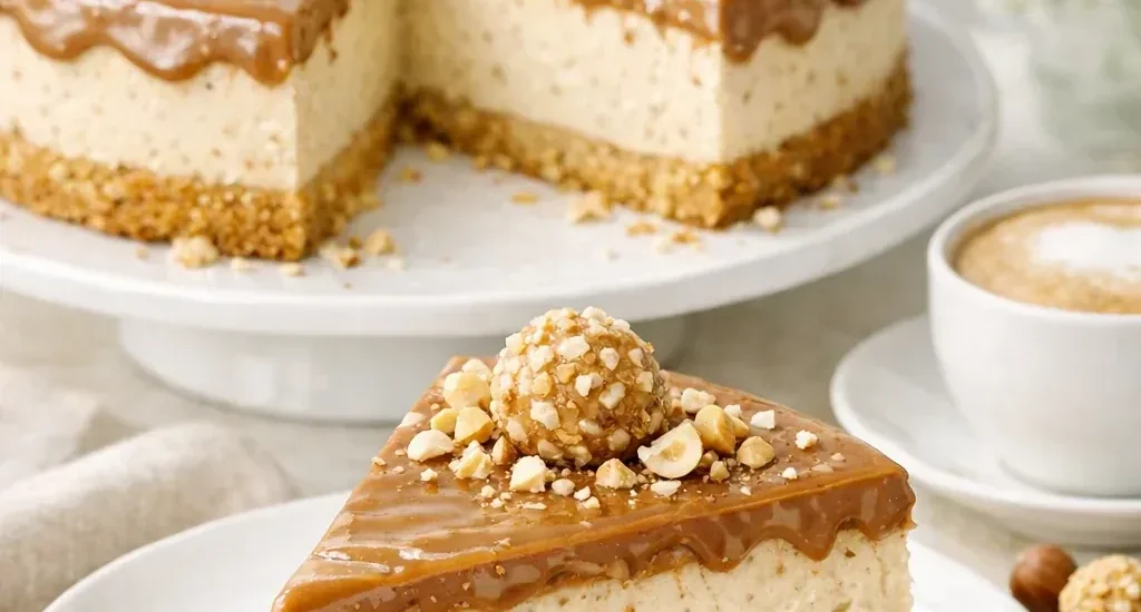 Giotto-Cheesecake mit Haselnusscreme