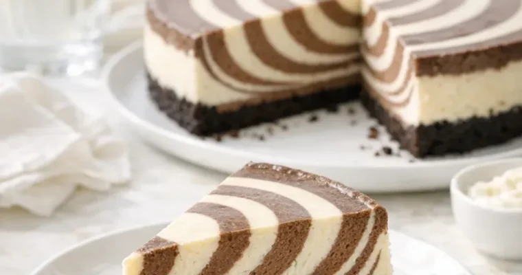 Zebra-Cheesecake