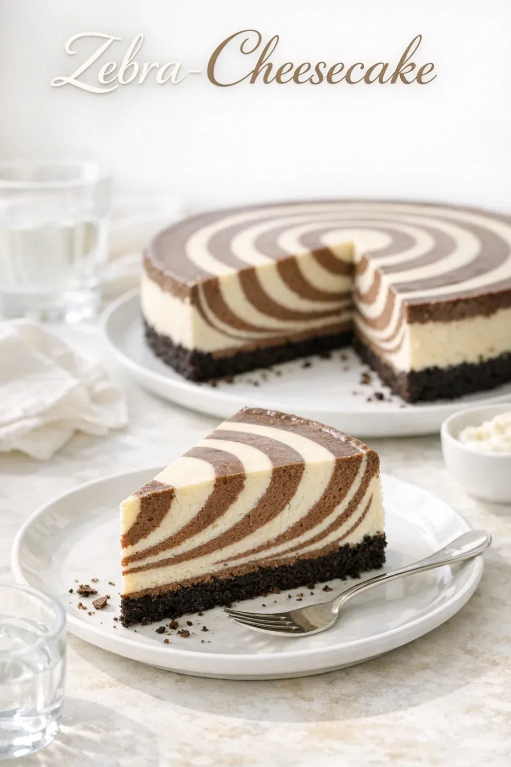 Zebra-Cheesecake